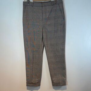 Lauren Ralph Lauren women’s plaid tapered trousers size 8